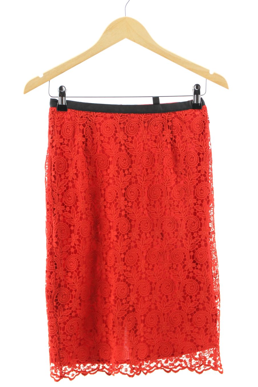 Faldas de Mango de la talla 36, de color rojo