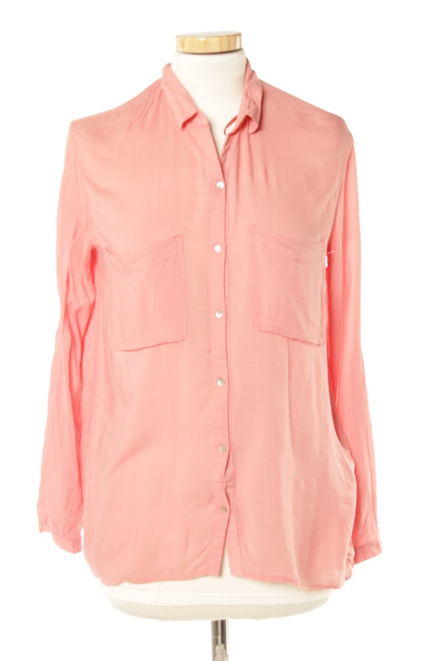 Camicia de Trf (ZARA) de la talla XS, de color rosa