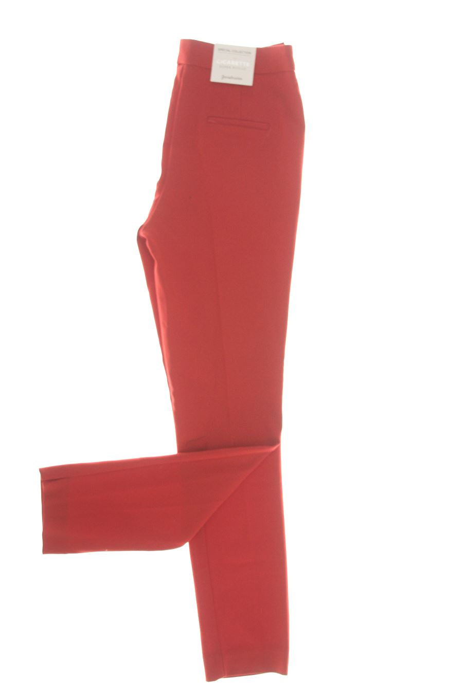 Pantalones de Stradivarius de la talla 34, de color rojo