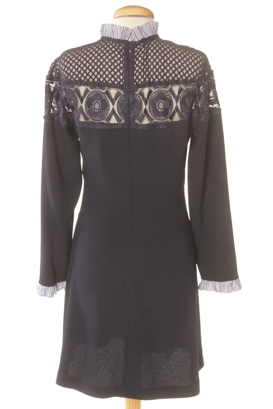 Robe casual Sandro de la taille 36, de couleur bleu marine