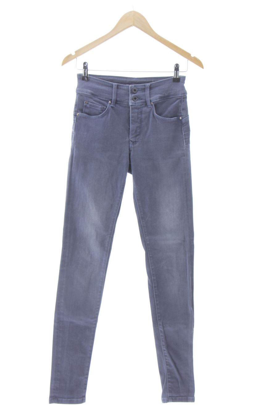 Vaquero de salsa de la talla 38, de color azul marino de ropa vaquera