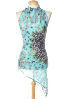 Blusa de manga corta M Zara