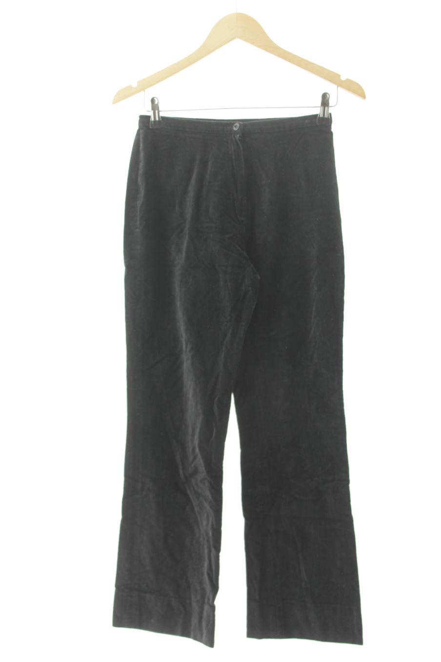 Pantalon Mango de la taille 38, de couleur noir de velours