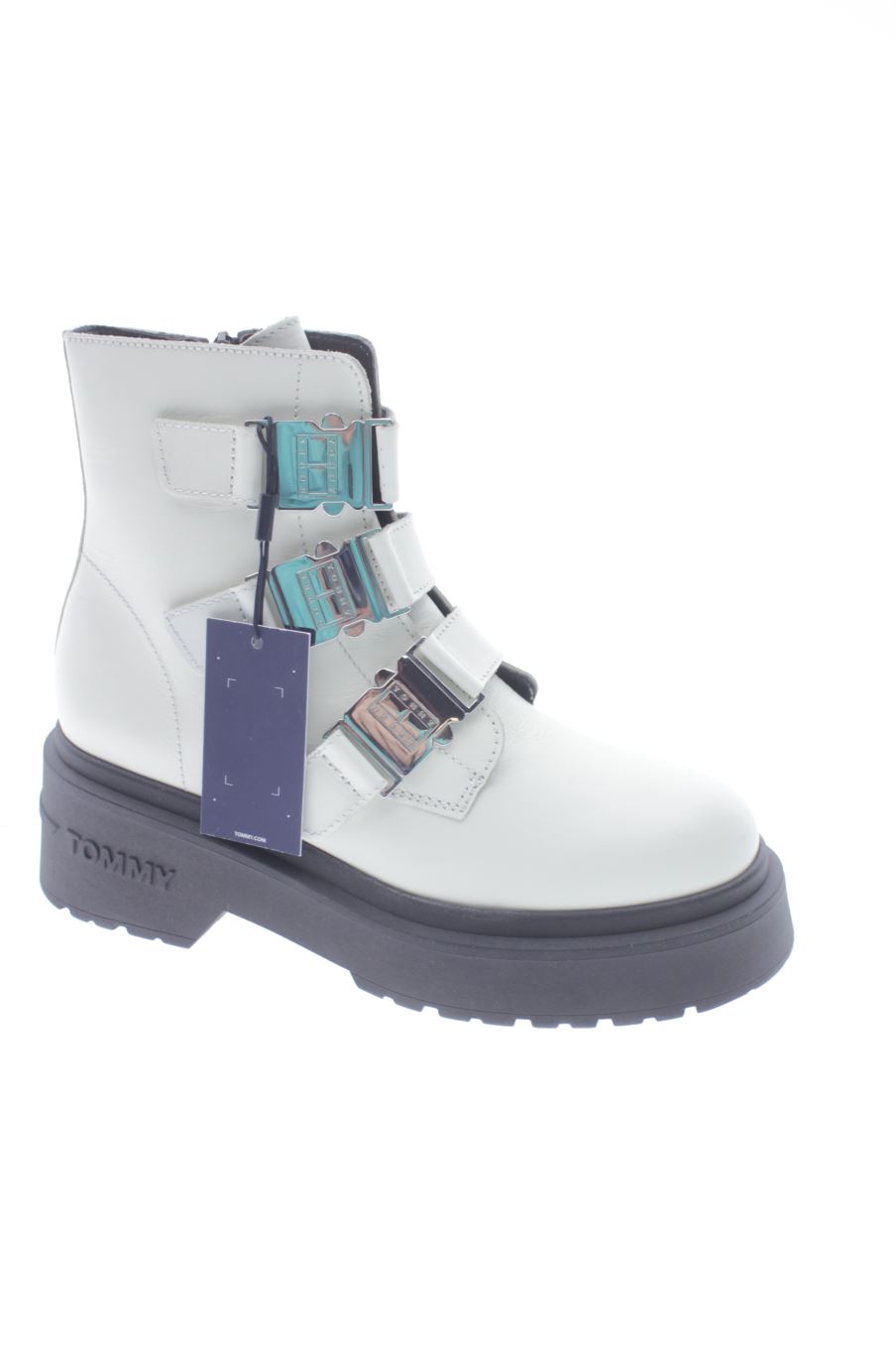 Botines de Tommy Jeans de la talla 39, de color blanco de