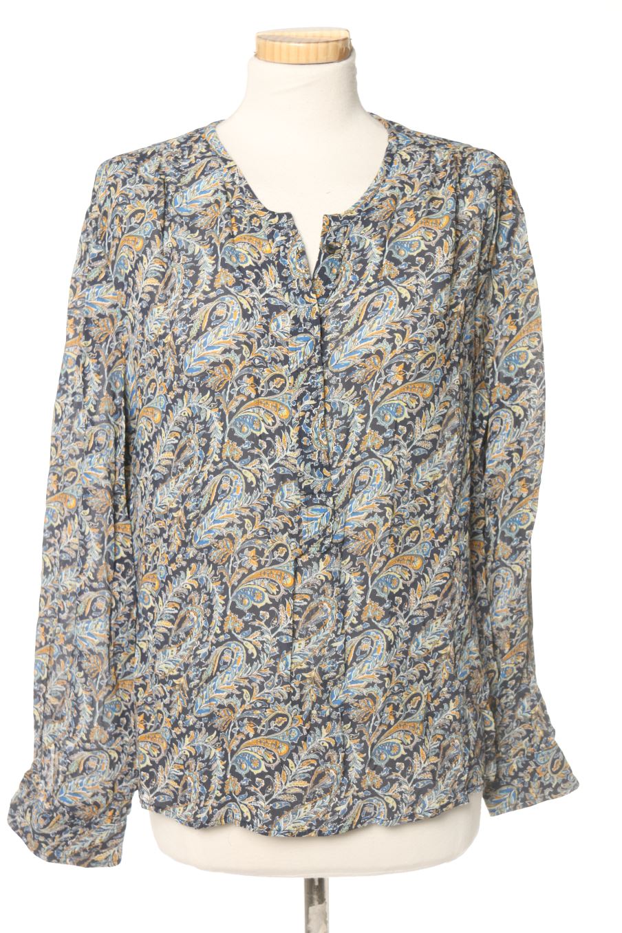 Blouse à manches longues Violeta (by Mango ) de la taille S, de couleur imprimés