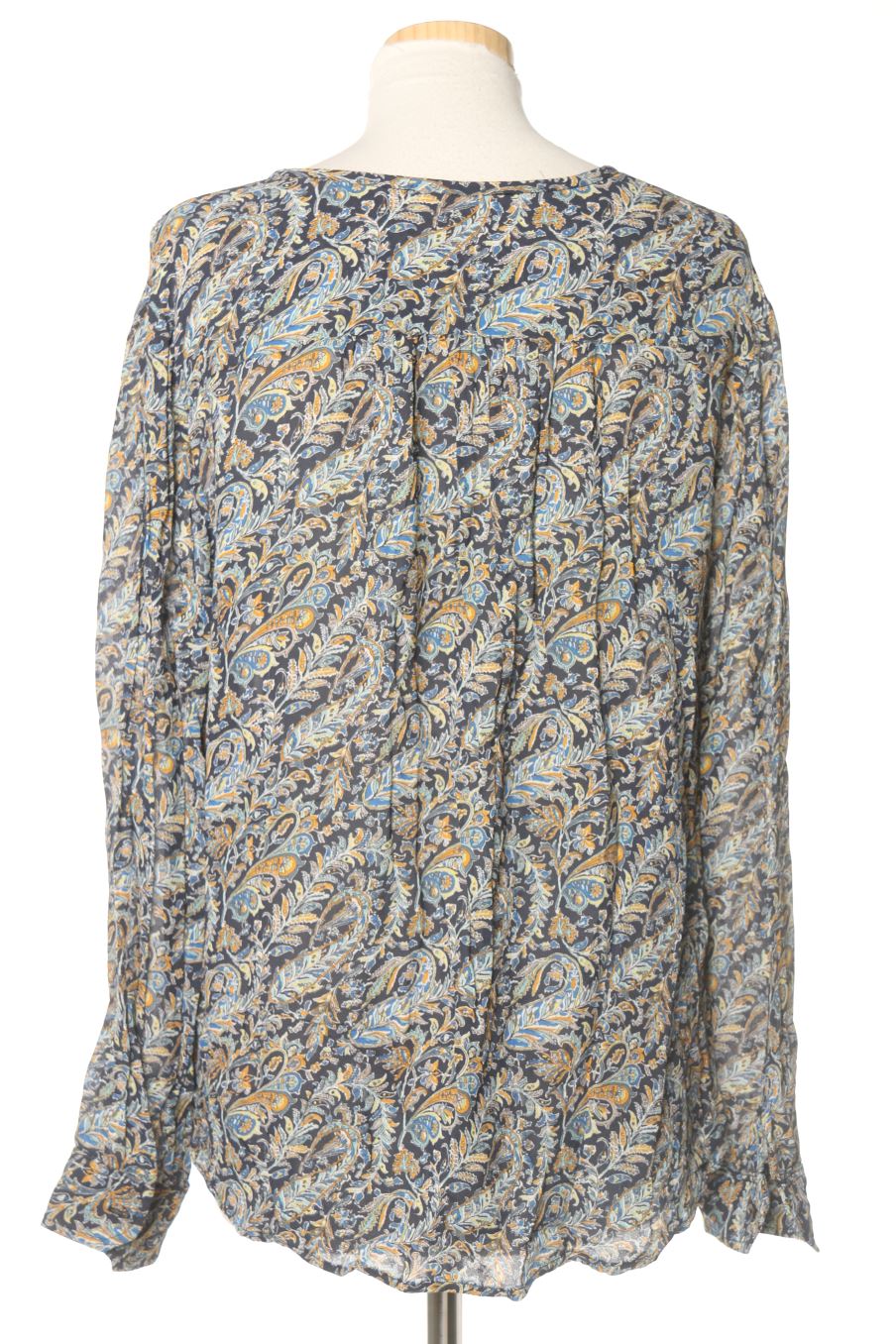 Blouse à manches longues Violeta (by Mango ) de la taille S, de couleur imprimés