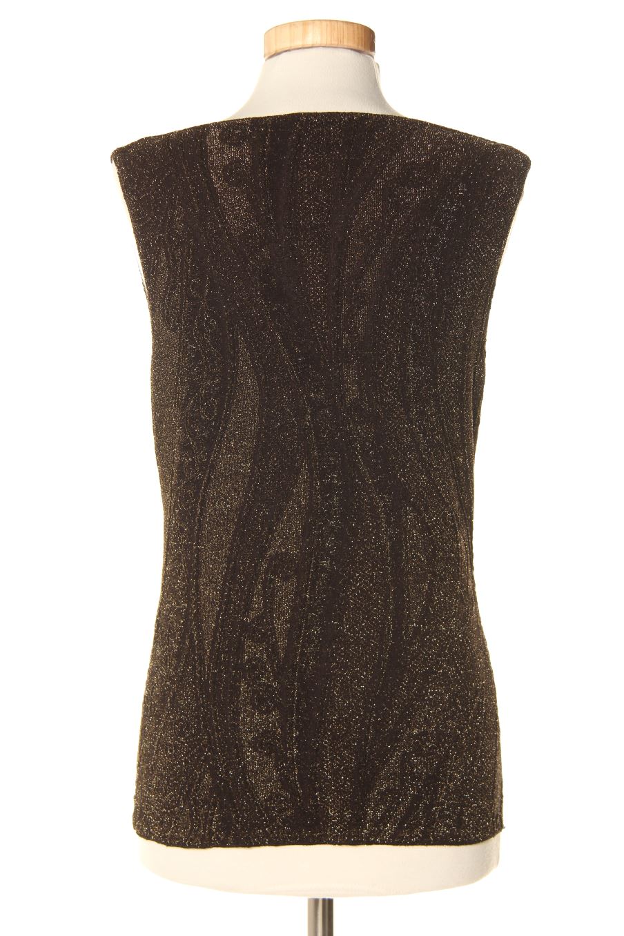 Top de Affinités de la talla L, de color dorado