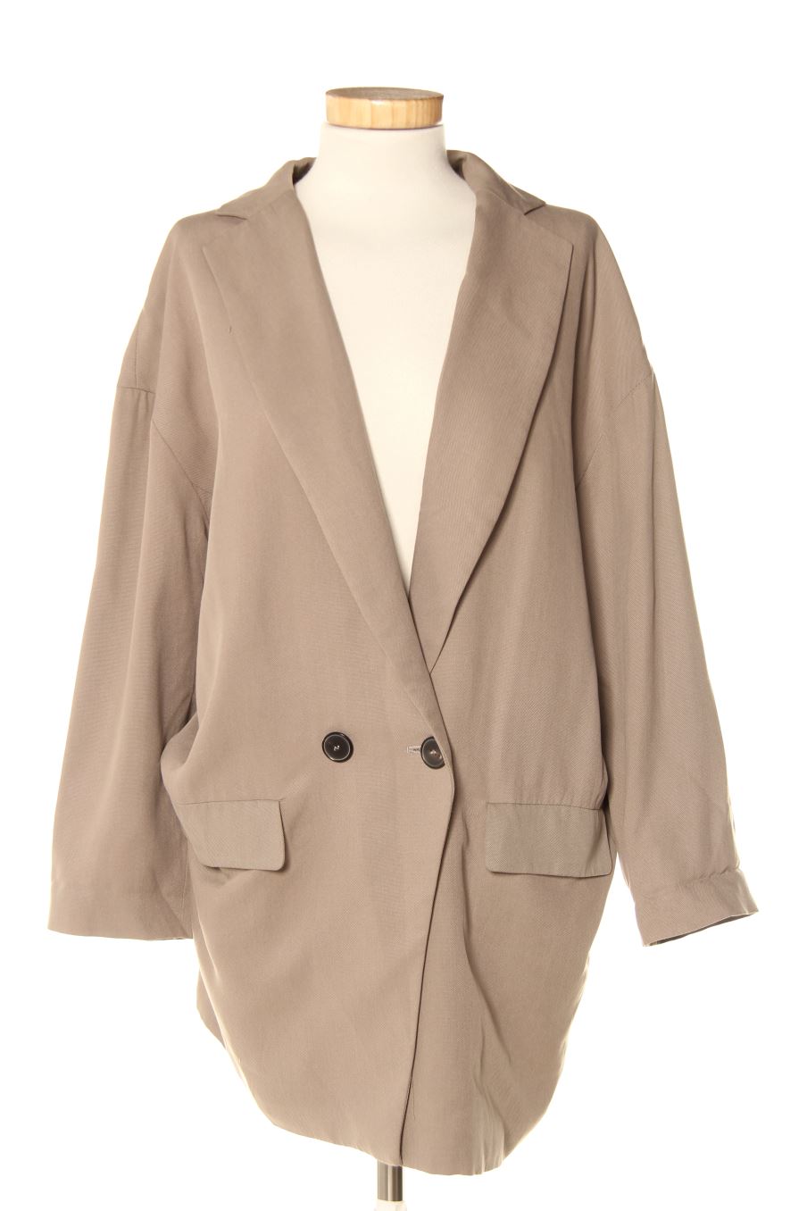 Blazer de Zara de la talla S, de color marrón