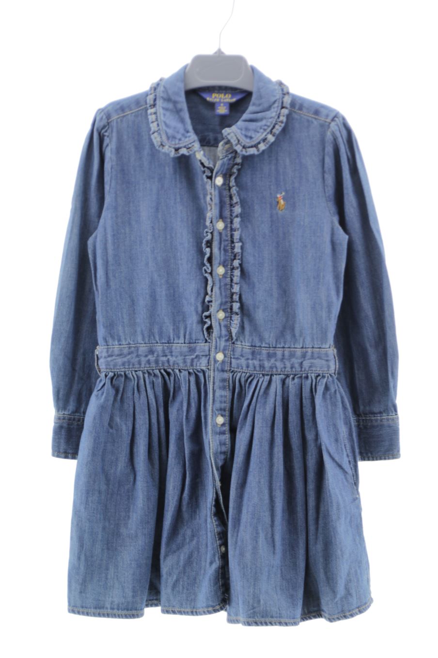 Vestido sport de Polo Ralph Lauren de la talla 5 años de denim de segunda mano