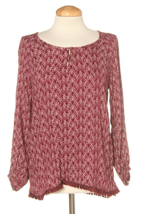 Blusa de manga larga