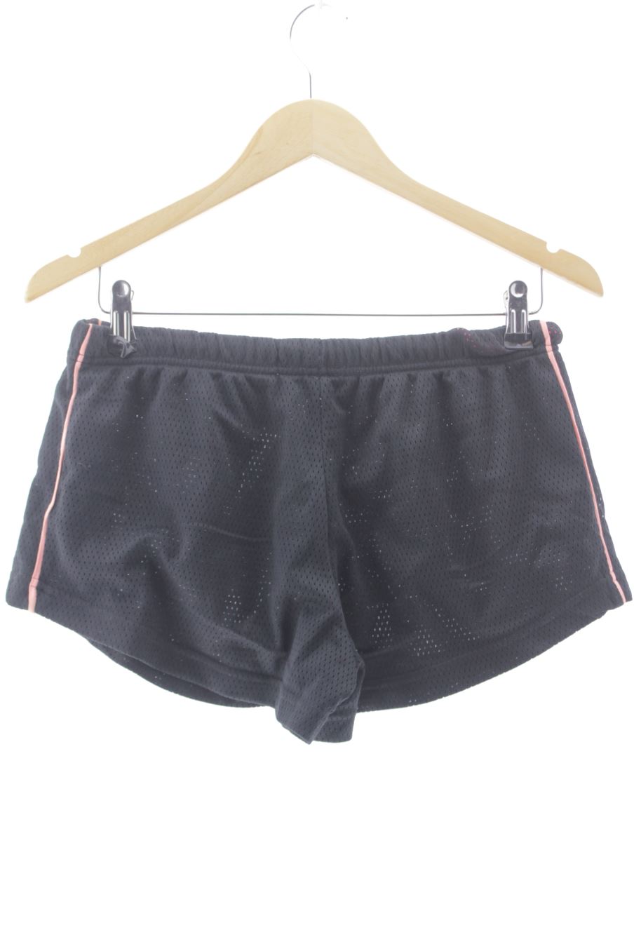 Pantalon corto de deporte de Polinesia de la talla S, de color negro