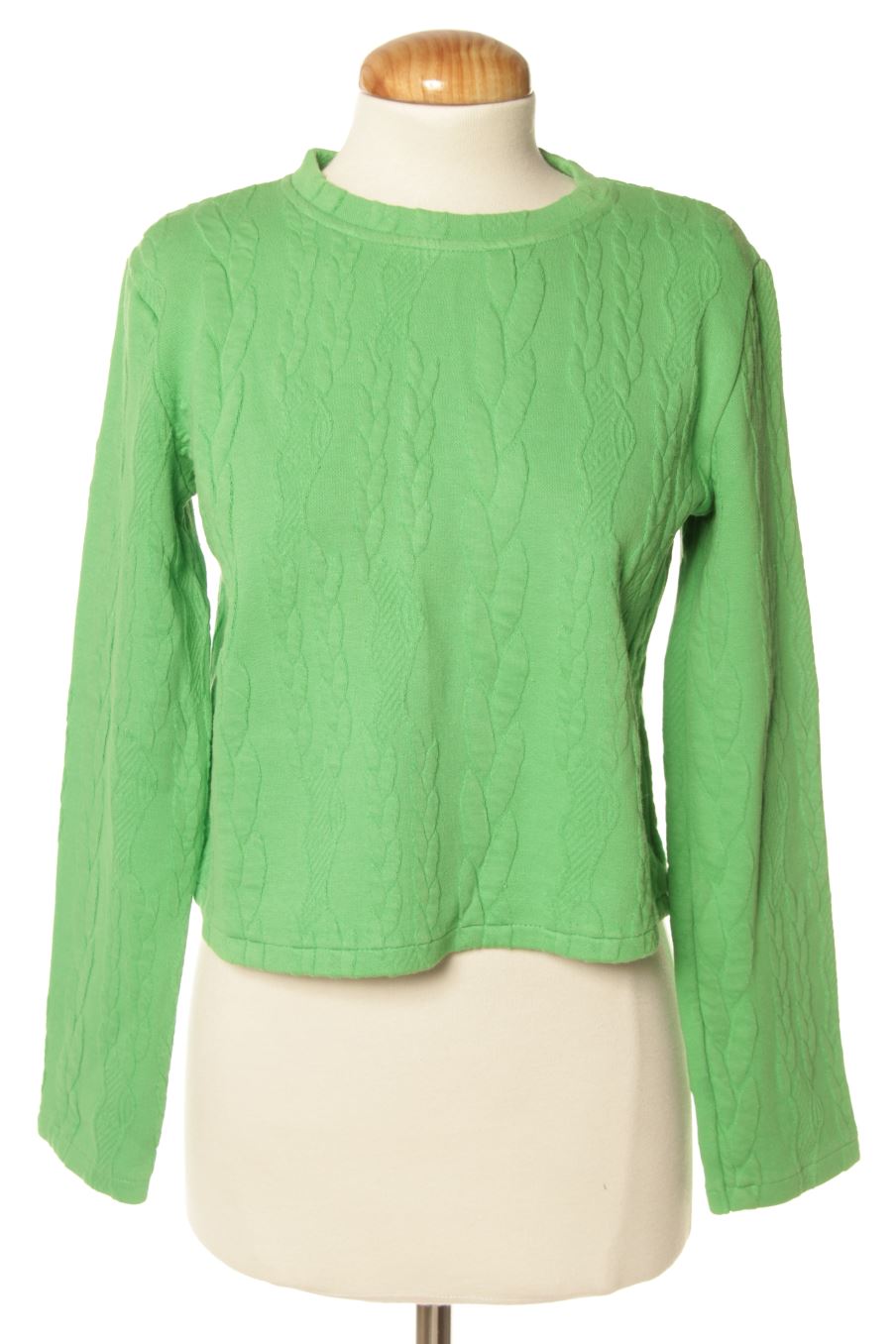 Sweat Zara de la taille S, de couleur vert