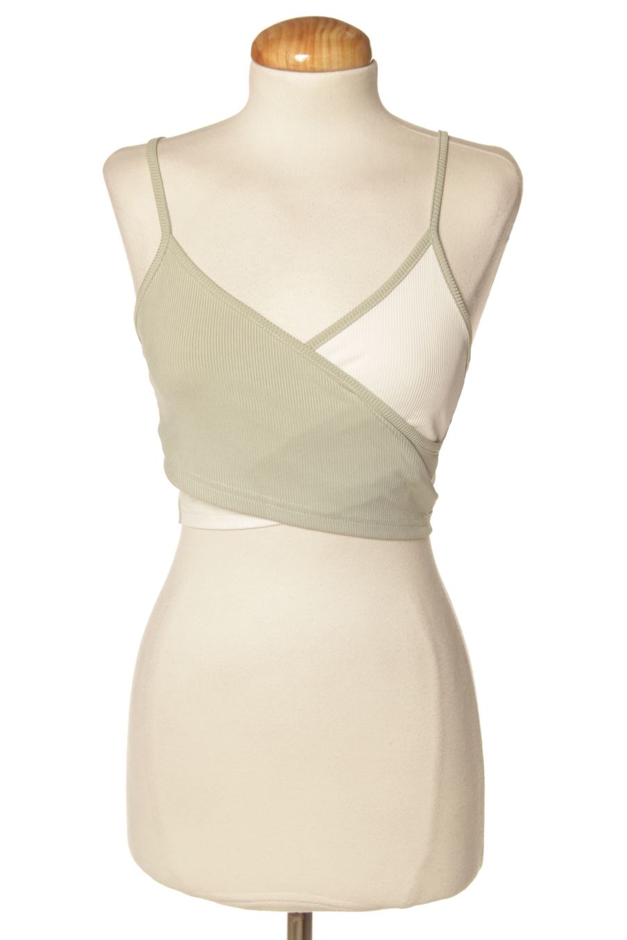 Top PERCENTIL de la taille XS, de couleur vert