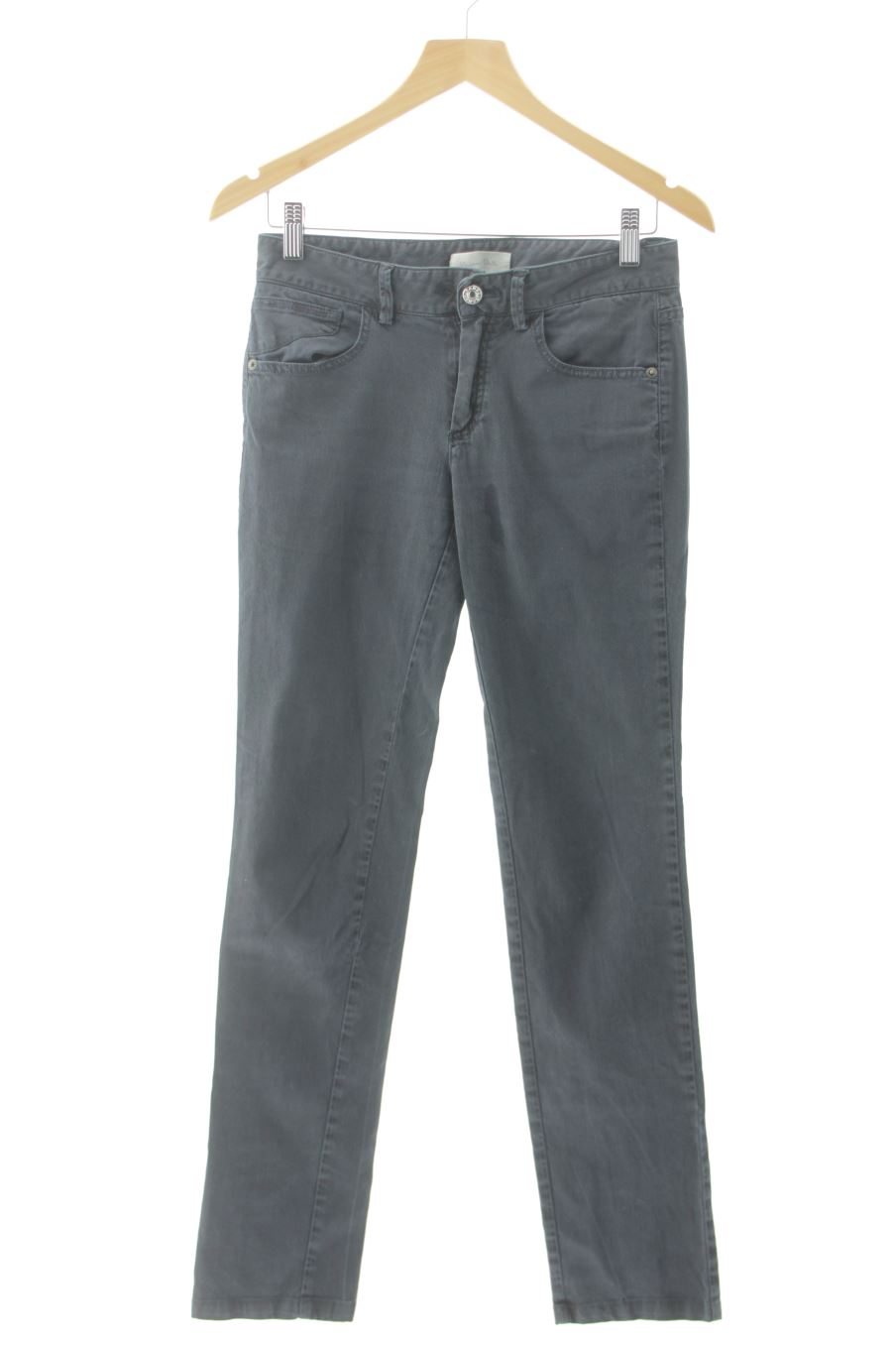 Jeans de Massimo Dutti de la talla 36, de color nero