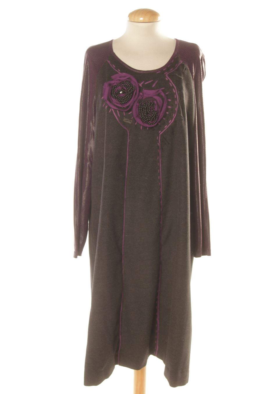 Robe casual M de Miguel de la taille 48, de couleur gris