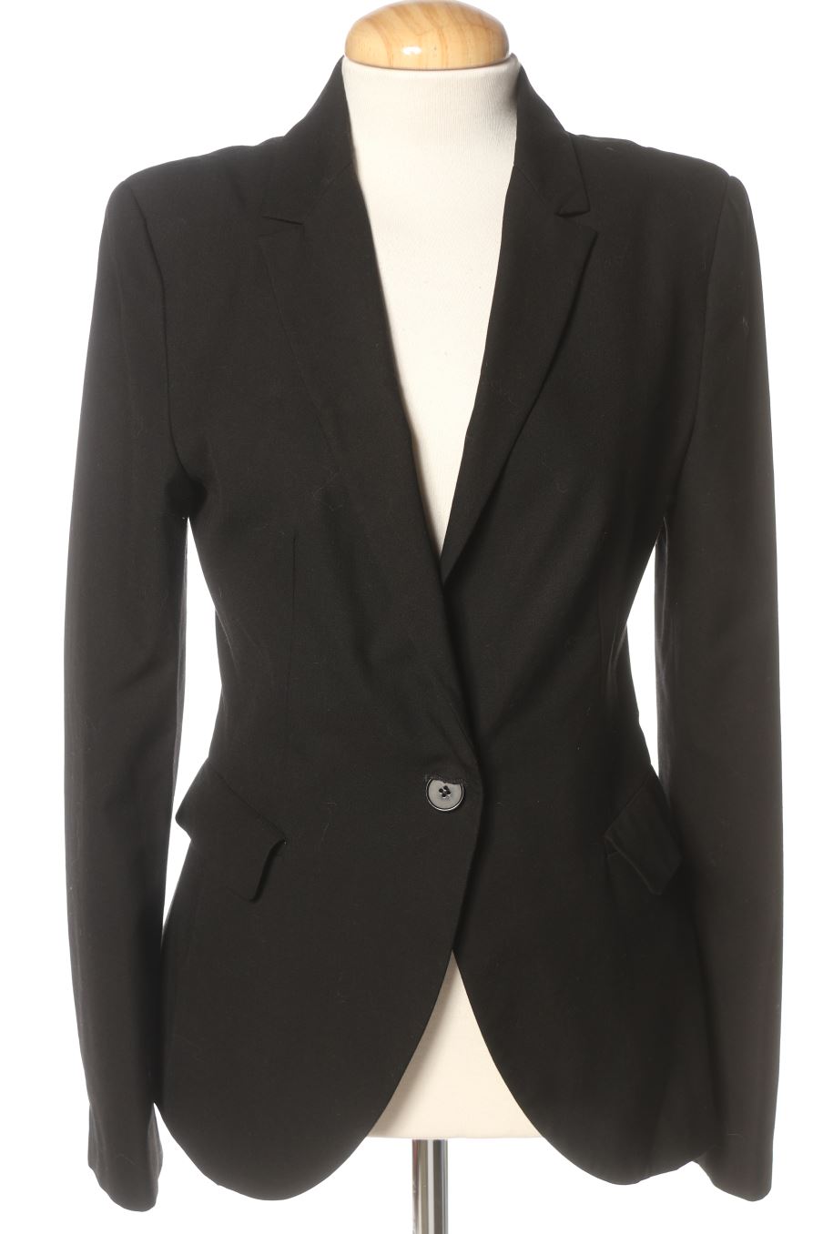 Blazer Zara de la taille 36, de couleur noir