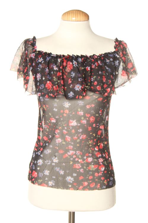 Blusa de manga corta