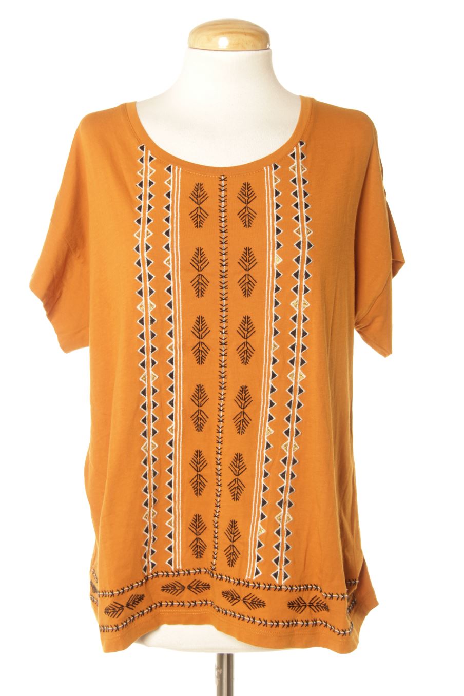 Camiseta de Woman El Corte Ingles de la talla M de color mostaza