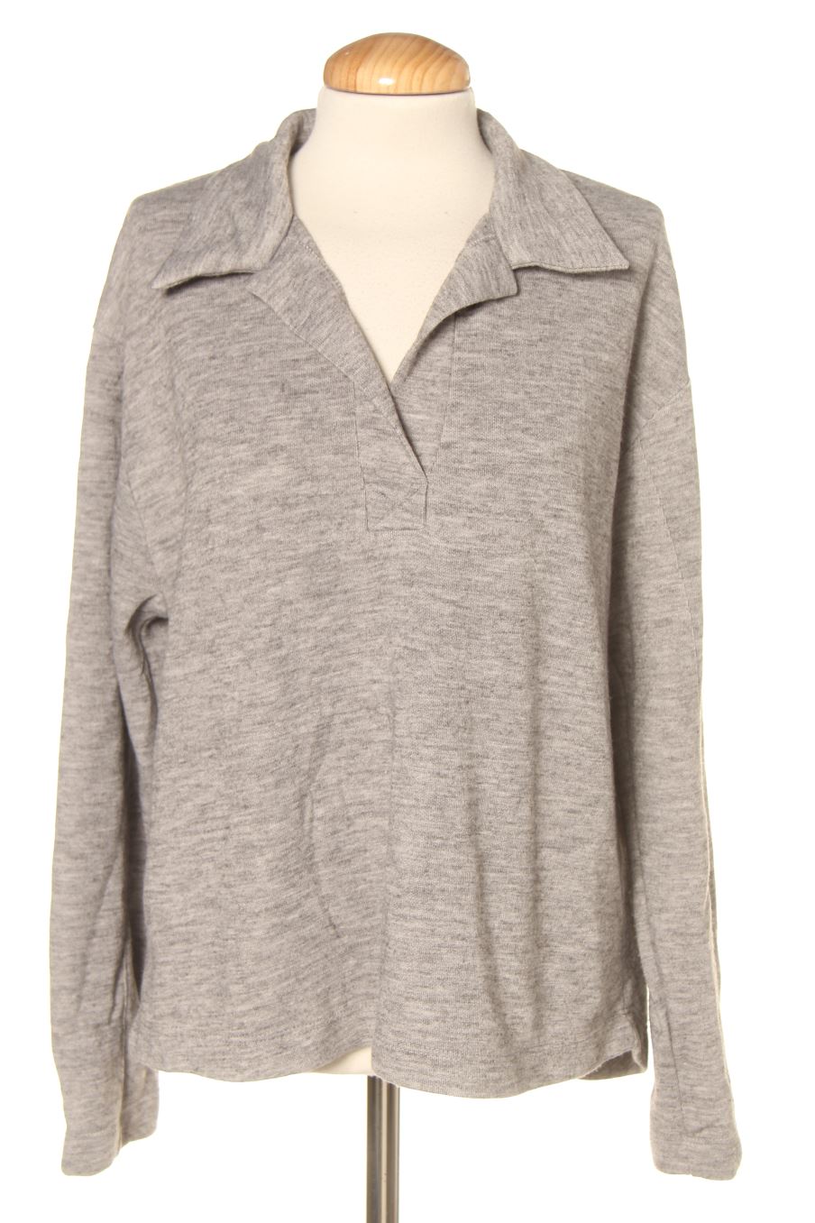 Sudadera de Zara de la talla S, de color gris
