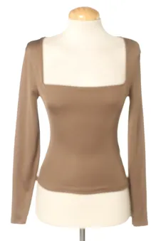 Blouse à manches longues S Stradivarius, photo 1 sur 2