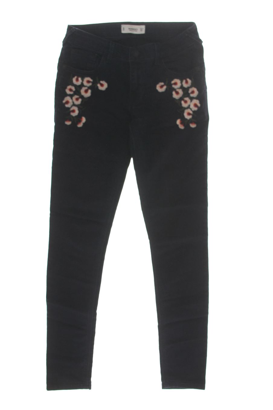 Jeans Mango de la taille 36, de couleur bleu marine de denim
