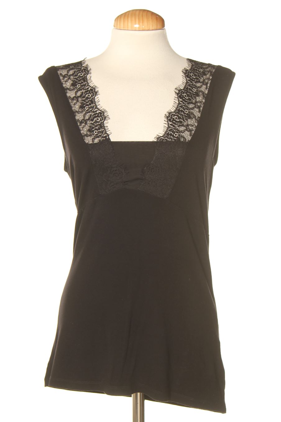 Aufwändiges Top von Etam Größe L, Farbe Schwarz, für