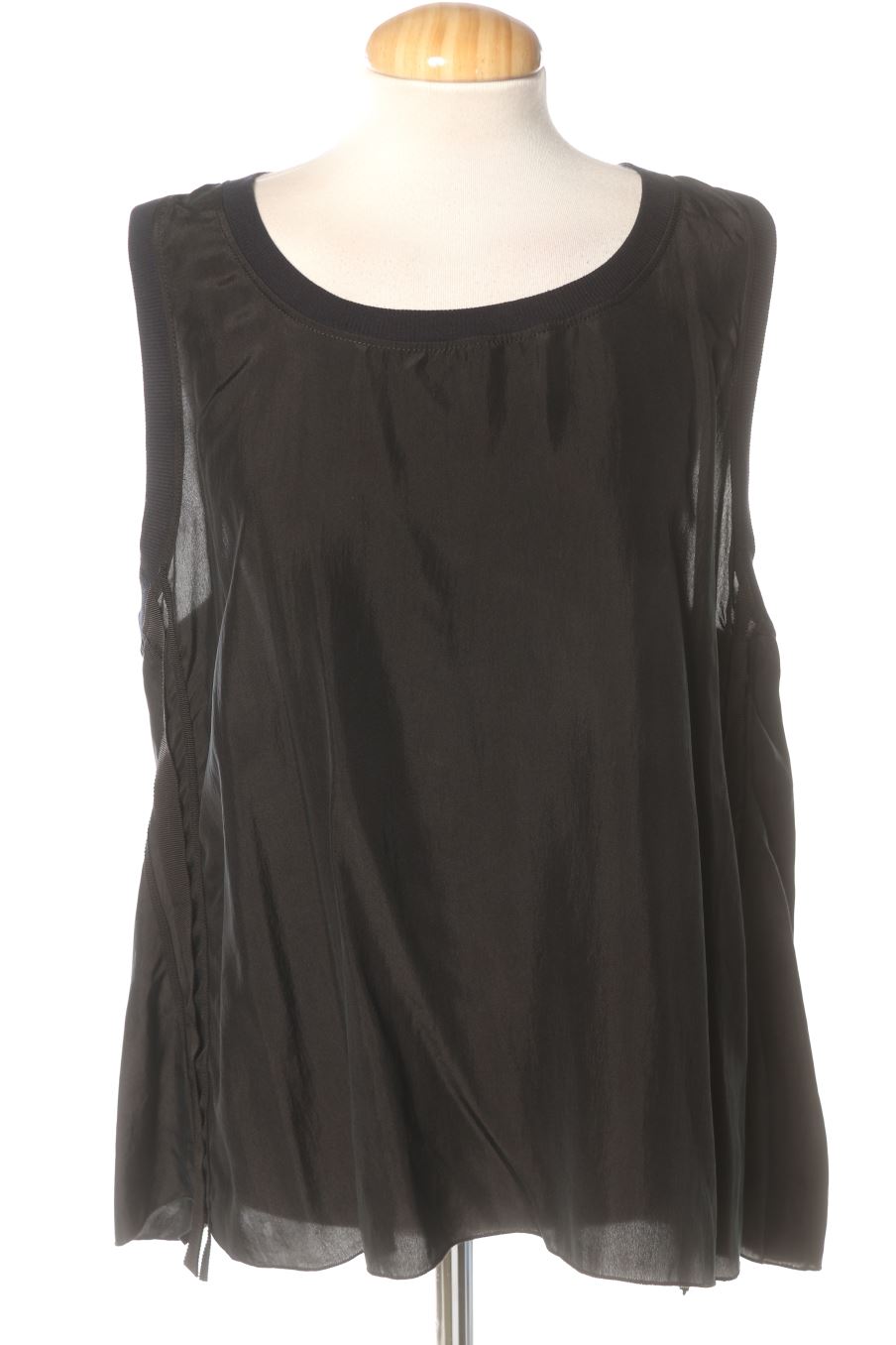 Blouse à manches courtes Hilfiger Collection de la taille 40, de couleur noir