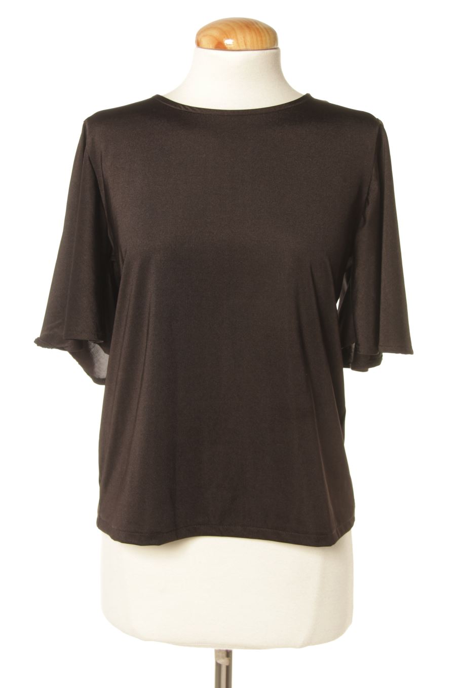 Blouse à manches courtes H&M de la taille S, de couleur noir