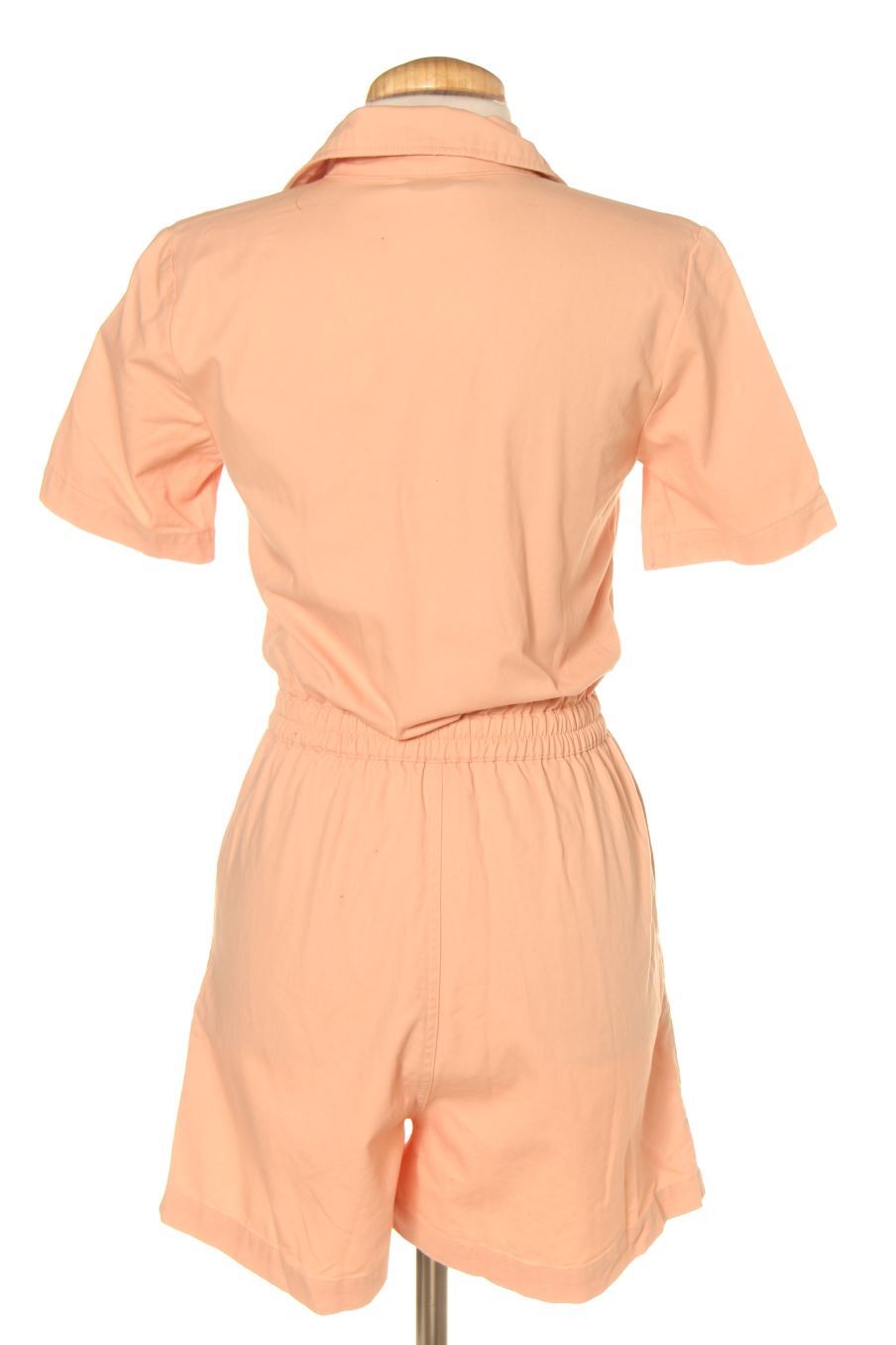 Jumpsuit von Bizzbee Größe XS, Farbe Rosa, aus Jeanskleidung für