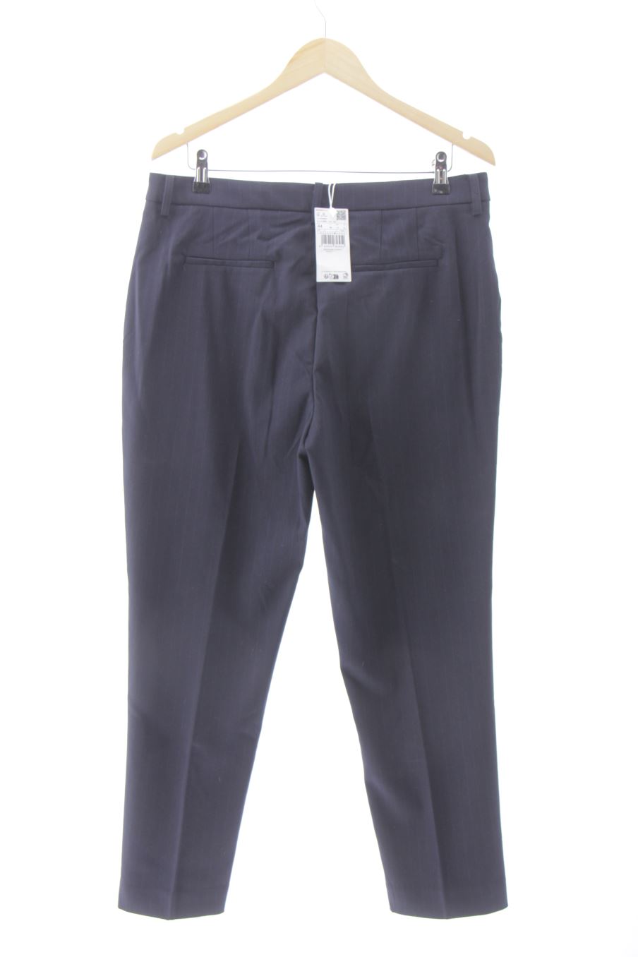 Pantalon Mango de la taille 44, de couleur bleu marine