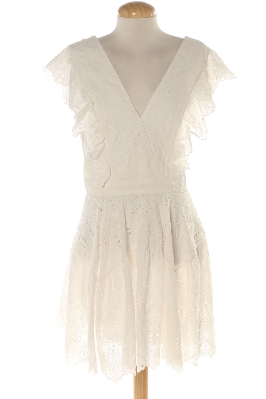 Vestido casual de Vanessa Bruno de la talla 40, de color blanco