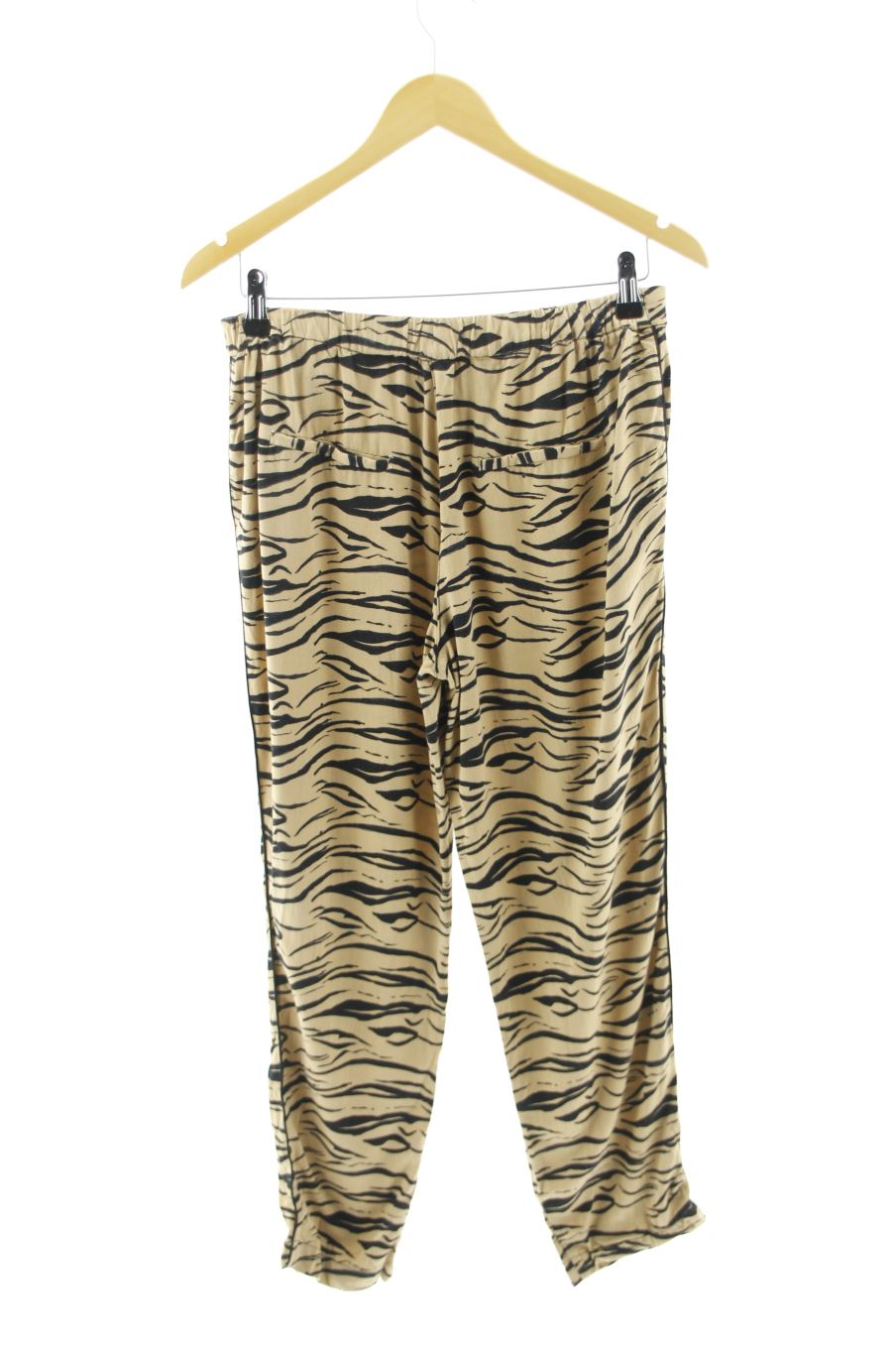 Pantalón Casual de Mango de la talla M, de color animal print