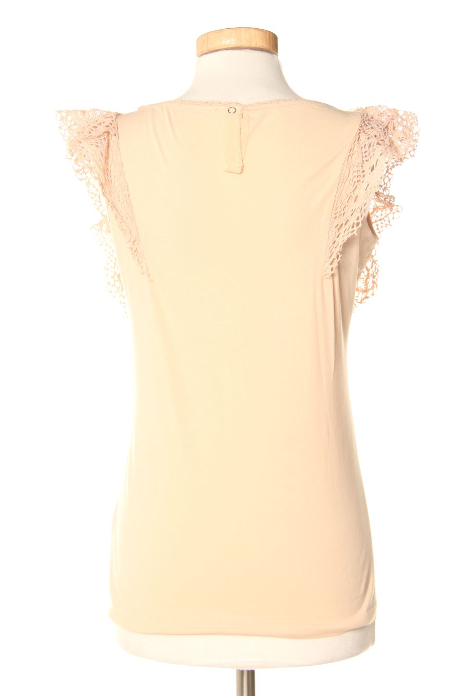 Top BIMBA Y LOLA de la taille XS, de couleur beige
