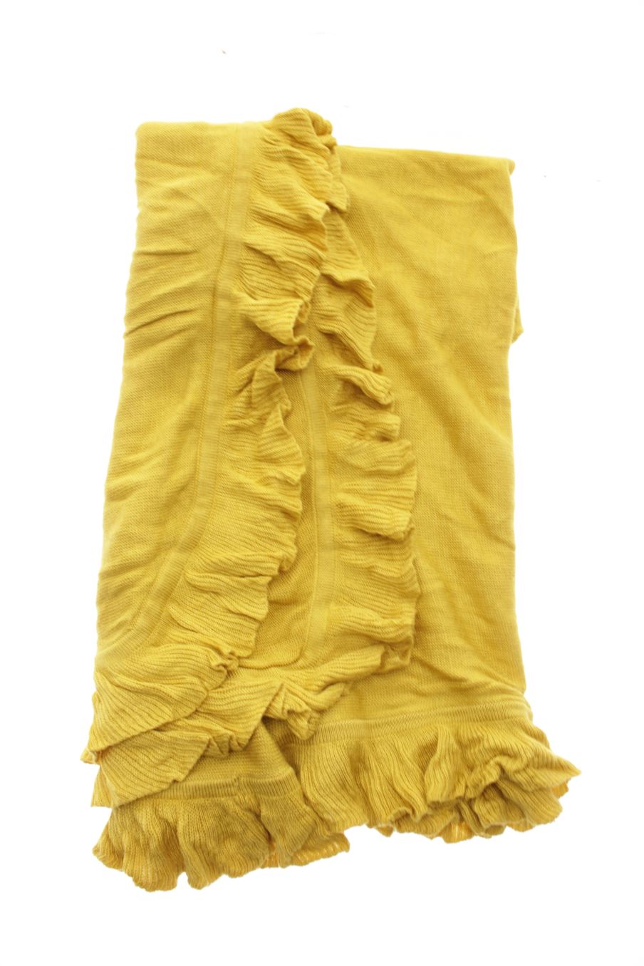 Bufanda de PERCENTIL de la talla Única, de color mostaza