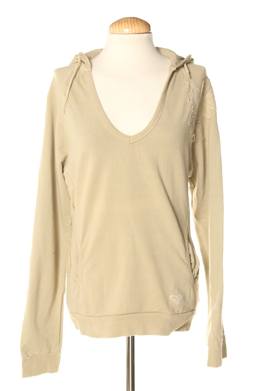 Sudadera de Roxy de la talla L, de color verde
