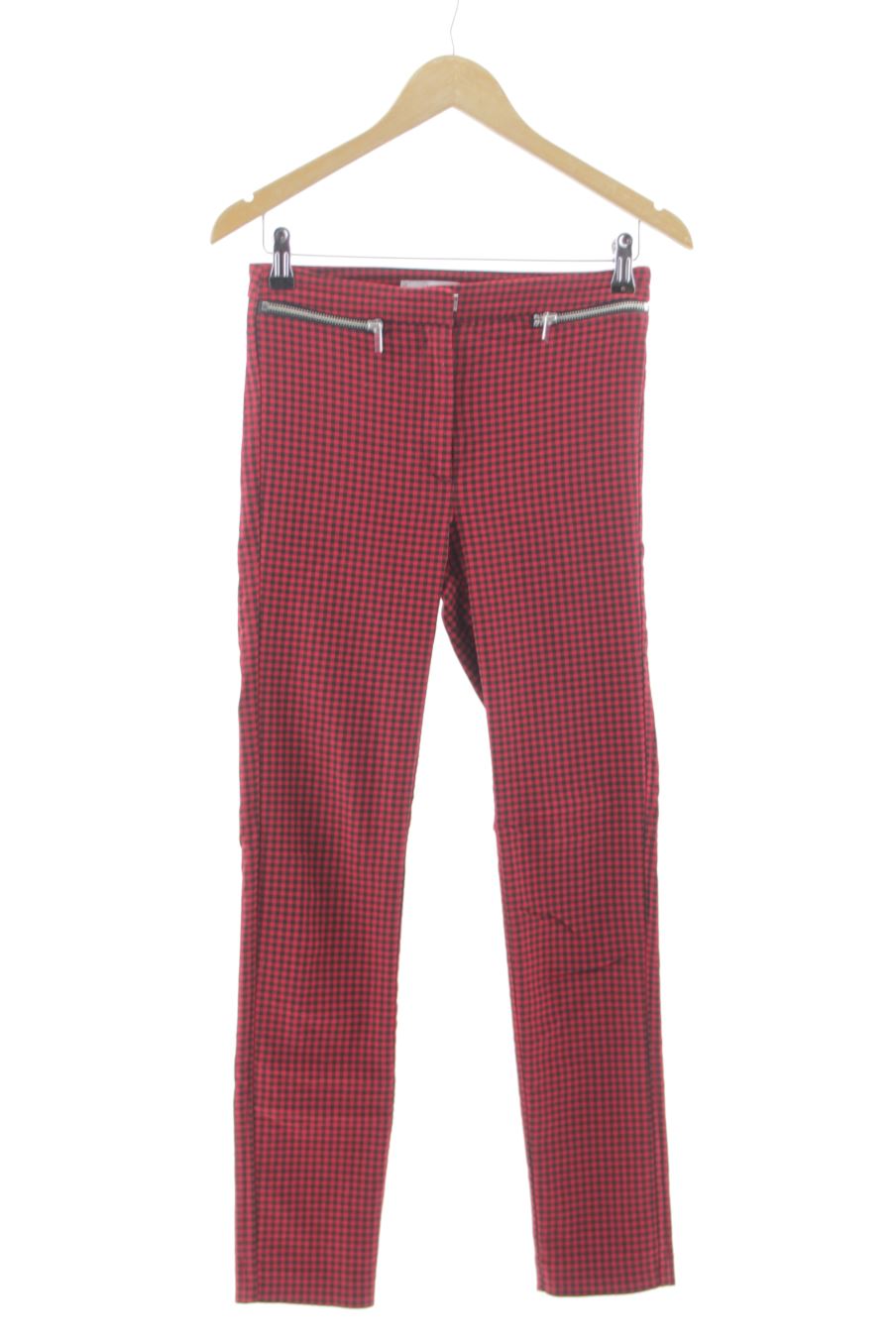 Pantalón de Mango de la talla 36, de color cuadros