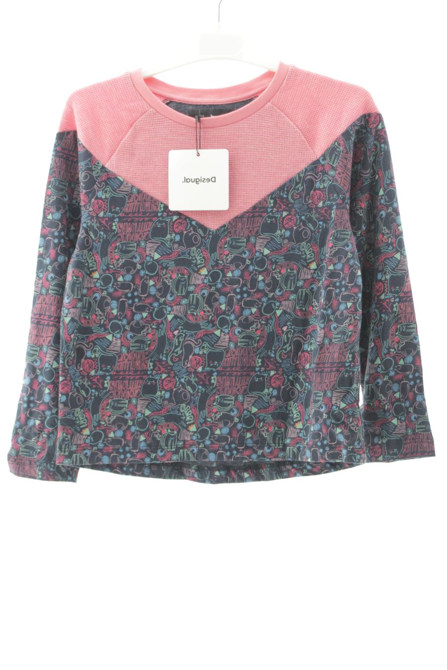Camiseta de manga larga de Desigual de la talla 7 años con etiqueta