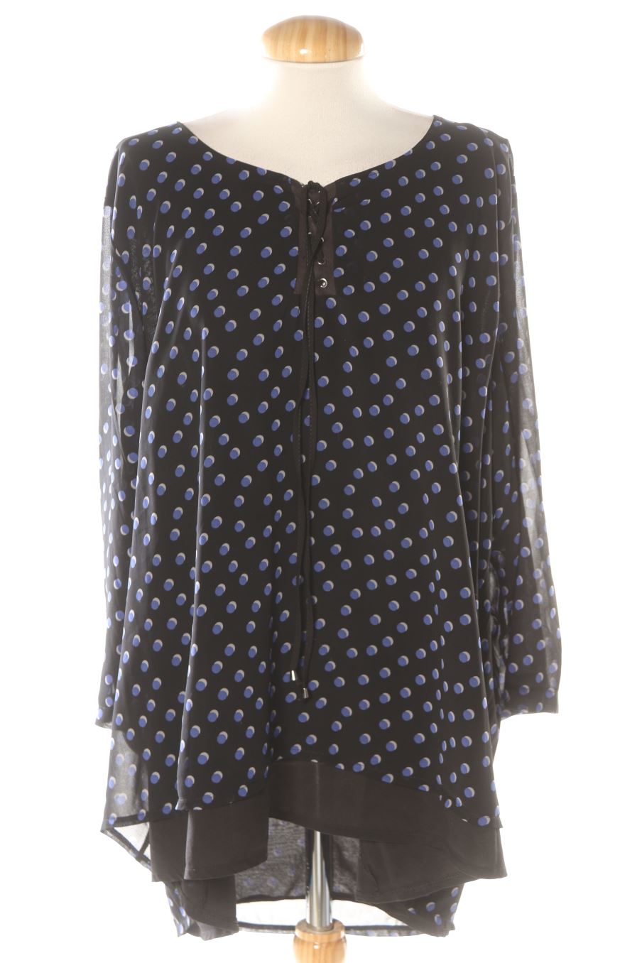 Blusa de manga corta de PERCENTIL de la talla XXL, de color estampado