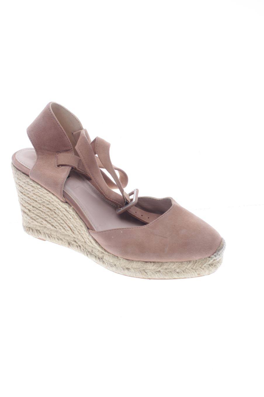 Sandales à talons de Uterqüe de la taille 39, de couleur rose de