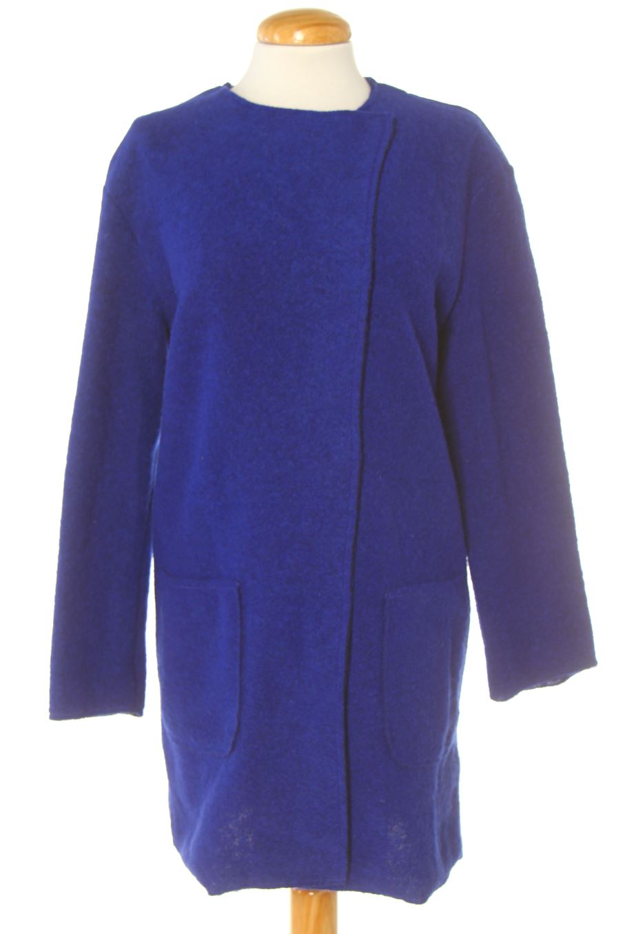Mantel von Benetton Größe 38, Farbe Blau, für