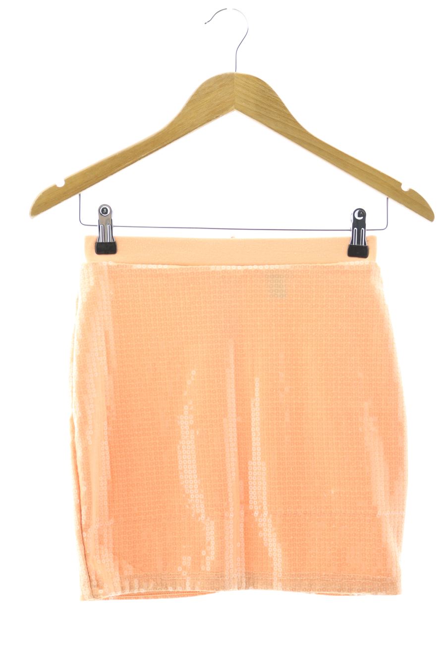 Jupe H&M de la taille XS, de couleur orange