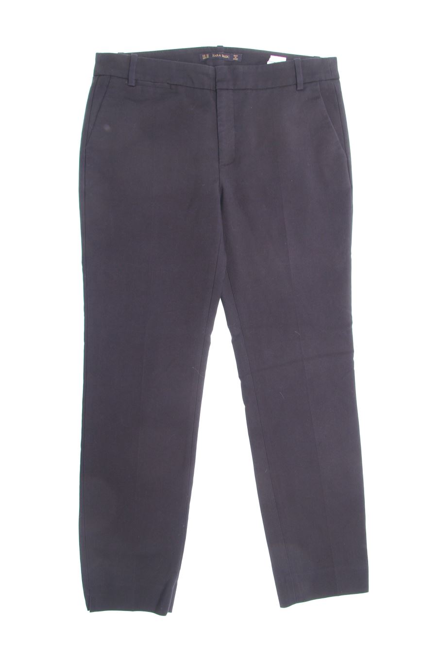 Pantalon Zara de la taille 38, de couleur noir