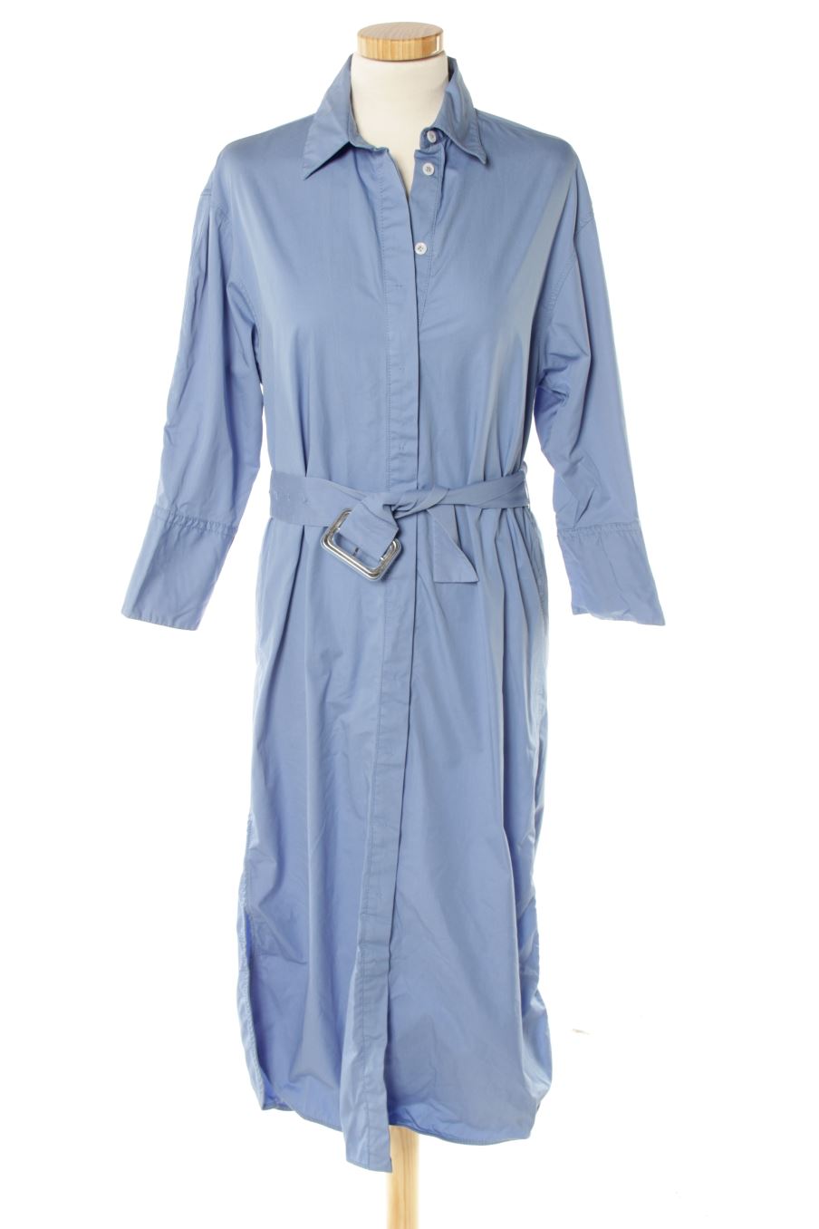 Vestido casual de Zara de la talla XS, de color azul