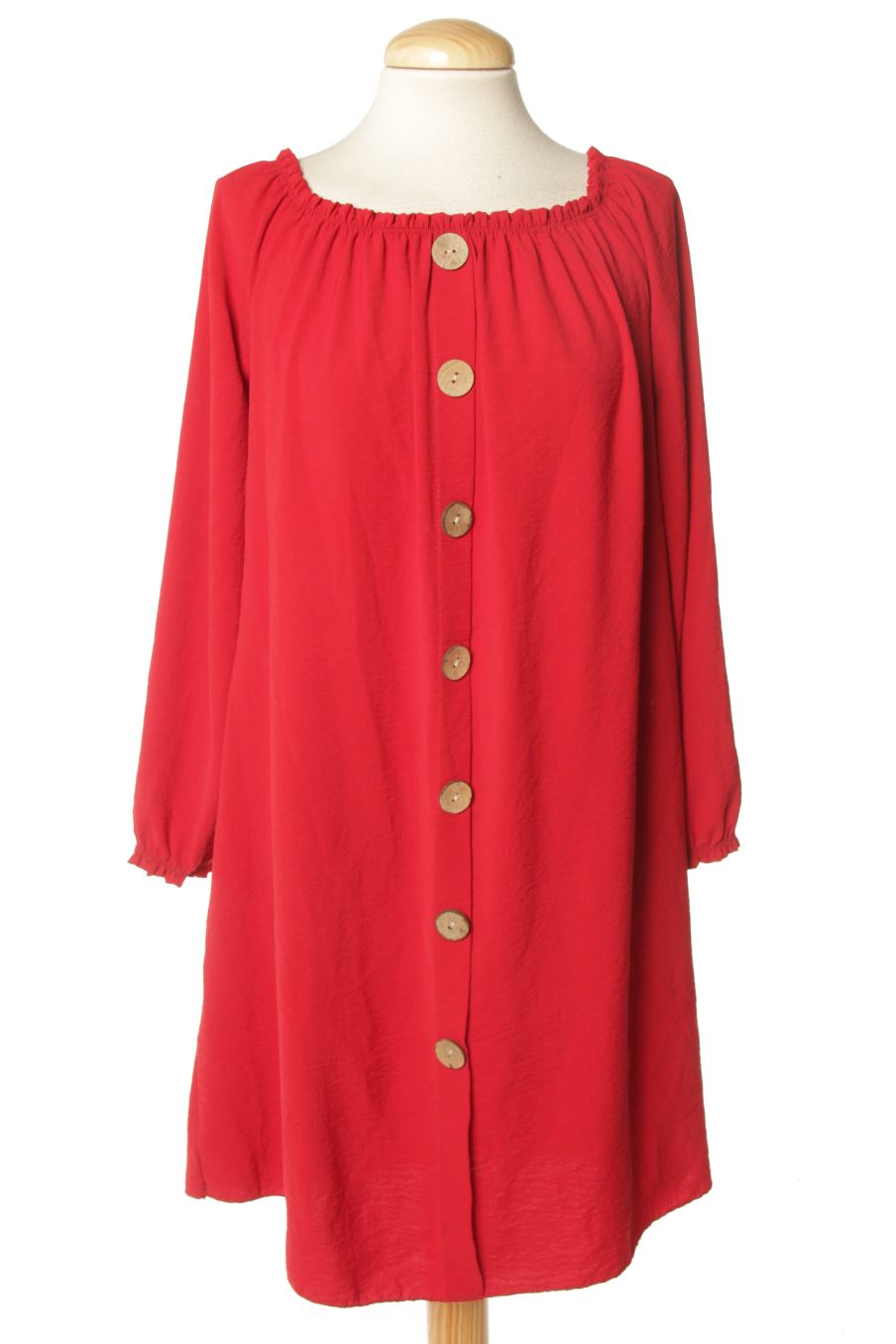 Robe casual Made in italy de la taille S, de couleur rouge