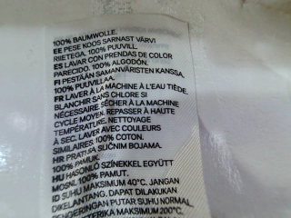 Shorts H&M de la taille 44, de couleur bleu de denim