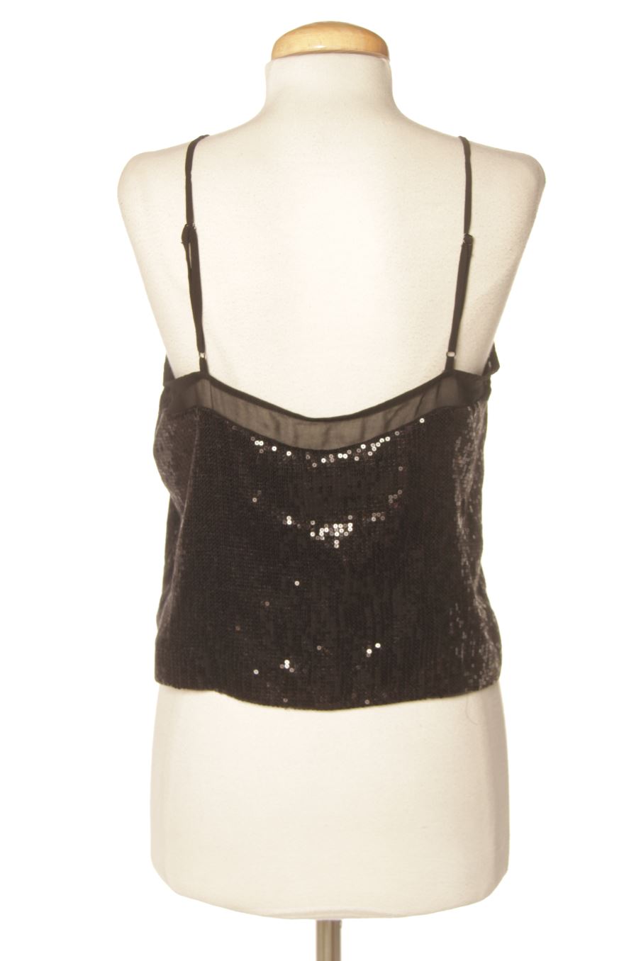 Top H&M de la taille 38, de couleur noir