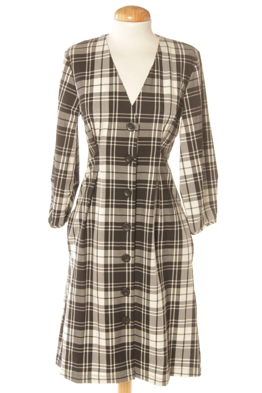 Robe casual Mango de la taille S, de couleur carreaux