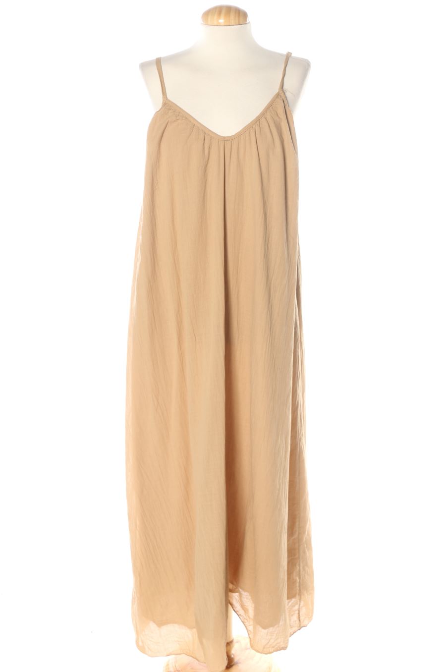 Vestido casual de by coco de la talla XL, de color beige