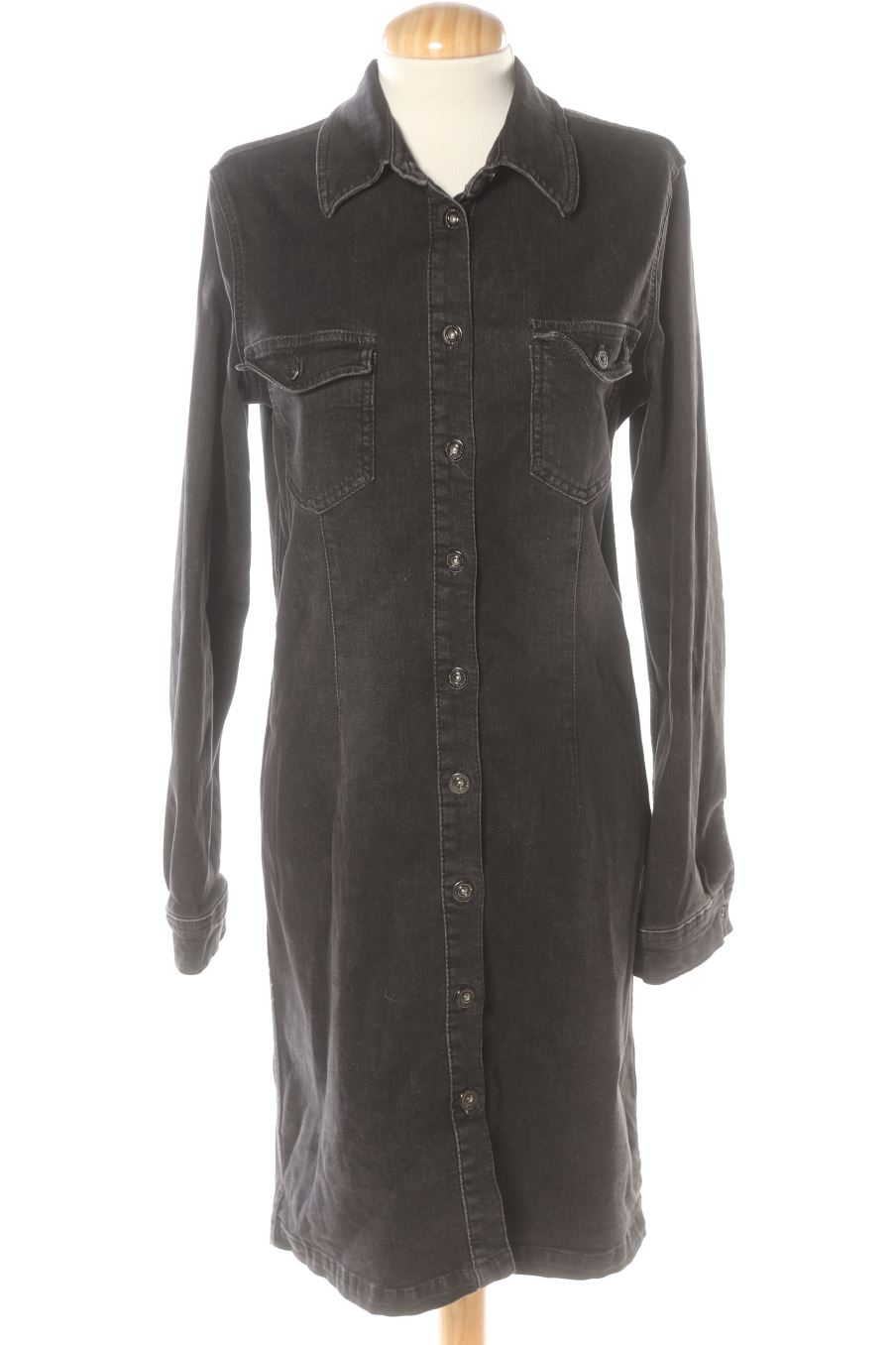 Robe casual Motivi de la taille 44, de couleur noir de denim