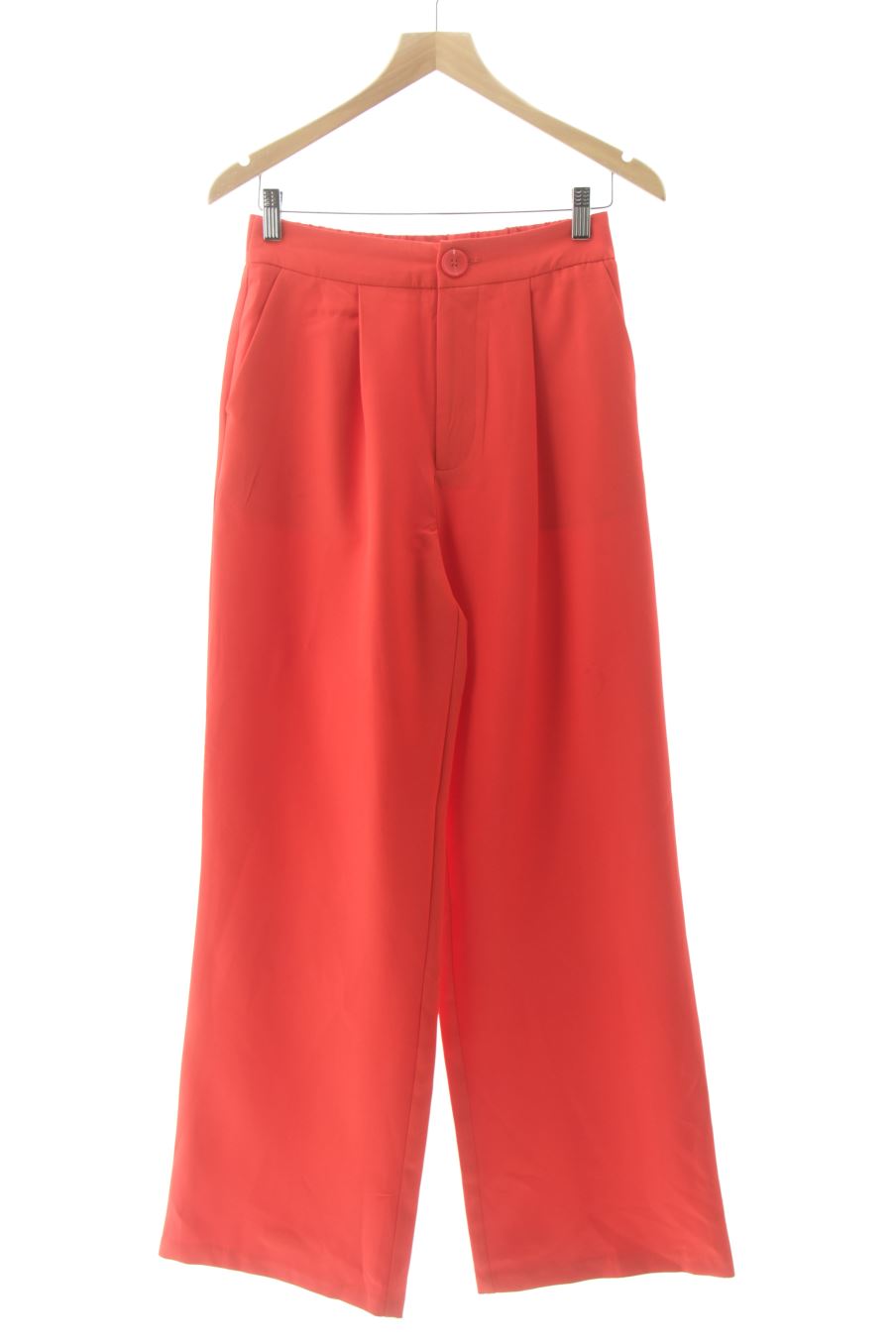 Pantalon Stradivarius de la taille 36, de couleur rouge